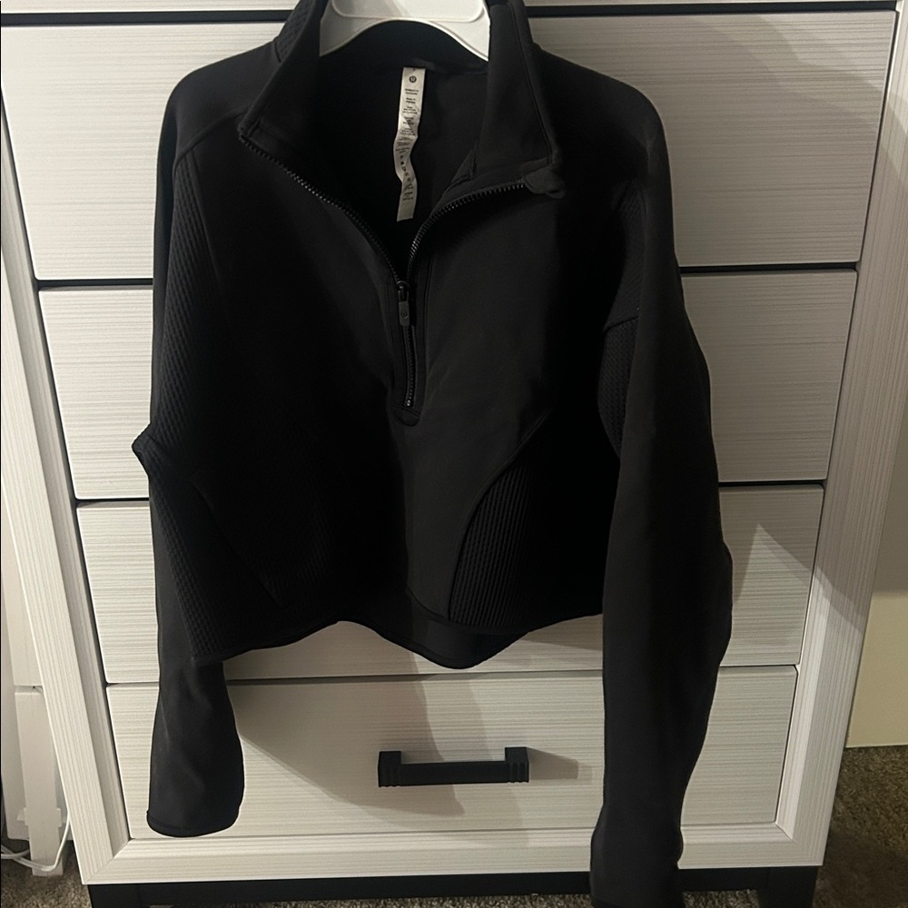 Lululemon Black Quarter-Zip Pullover